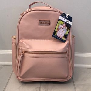 Itzy Ritzy Mini Backpack Diaper-bag- Pink